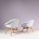 1950s set of 2 easy chairs by Frantisek Jirak, Czech