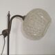 Articulated with glass lamp
