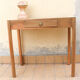 Table in beech wood slab Italy 50s