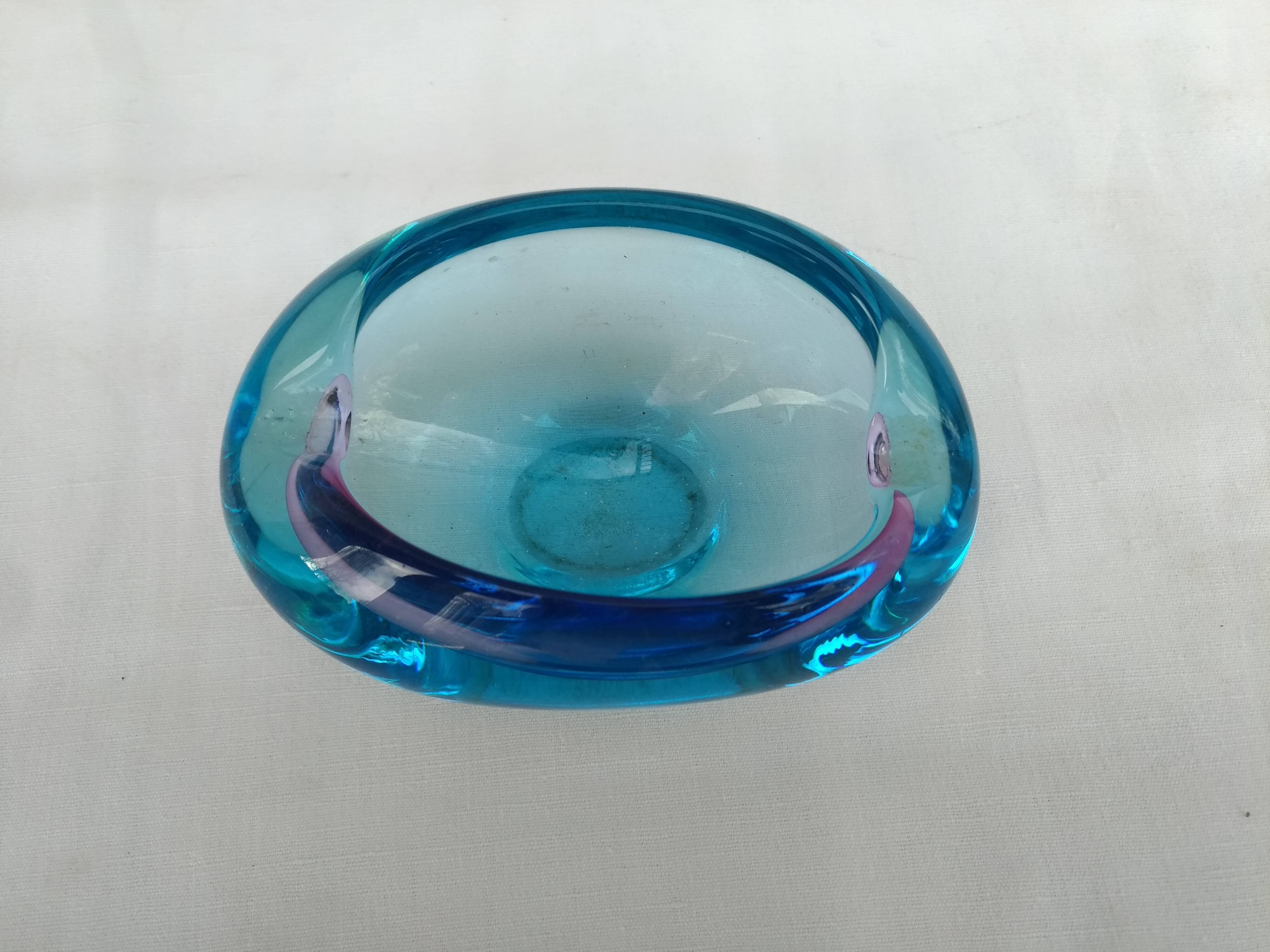 Glass ashtray