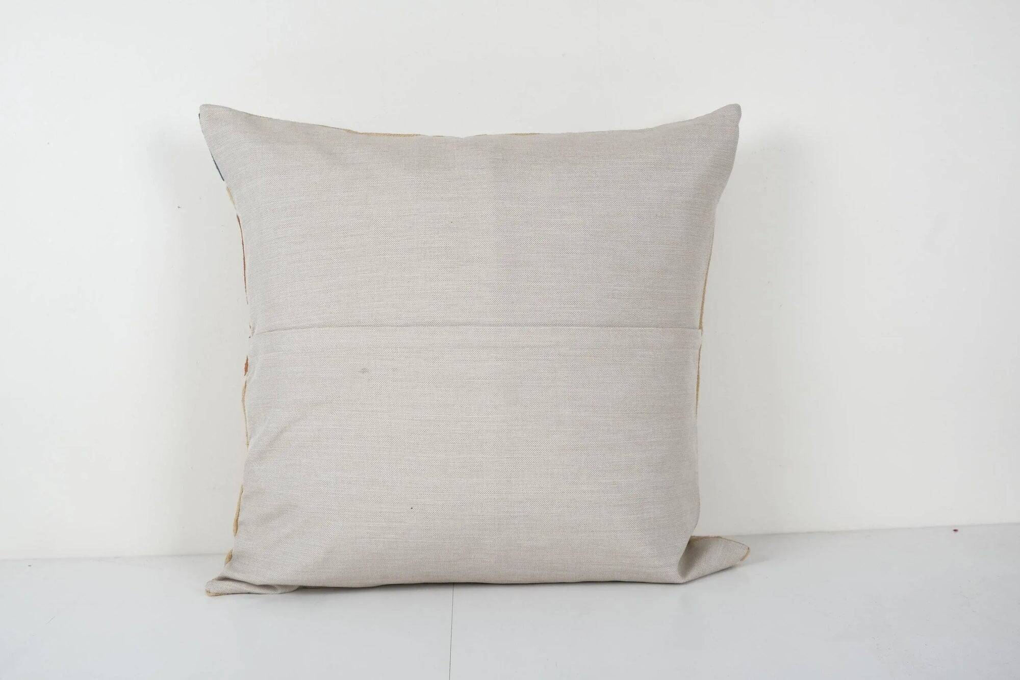 Vintage embroidered cushion cover 71x71 cm