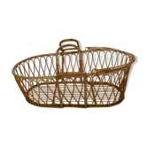 Rattan bassinet