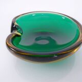 Submerged Murano Glass Ashtray, Italy, 1960s