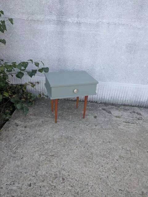 Vintage bedside table