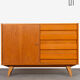 Vintage oak storage by Jiri Jiroutek, model U-458, 1960