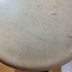 Vintage industrial metal stool