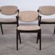 Dining Chairs attributed to Kai Kristiansen for Schou Andersen, Denmark, 1950s, Set of 3