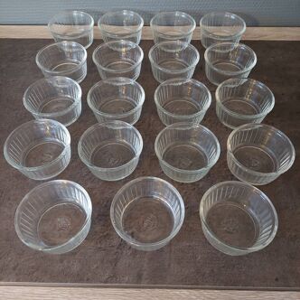 Duralex ramequins ovenchef en verre - pour crèmes brûlées/desserts - 8,5 cm