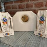 Art Deco fireplace trim