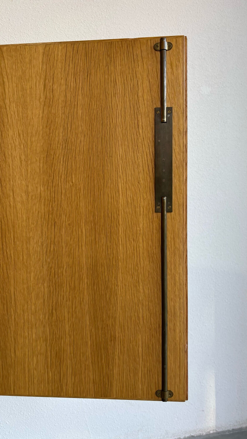 Vintage Danish cabinet oak