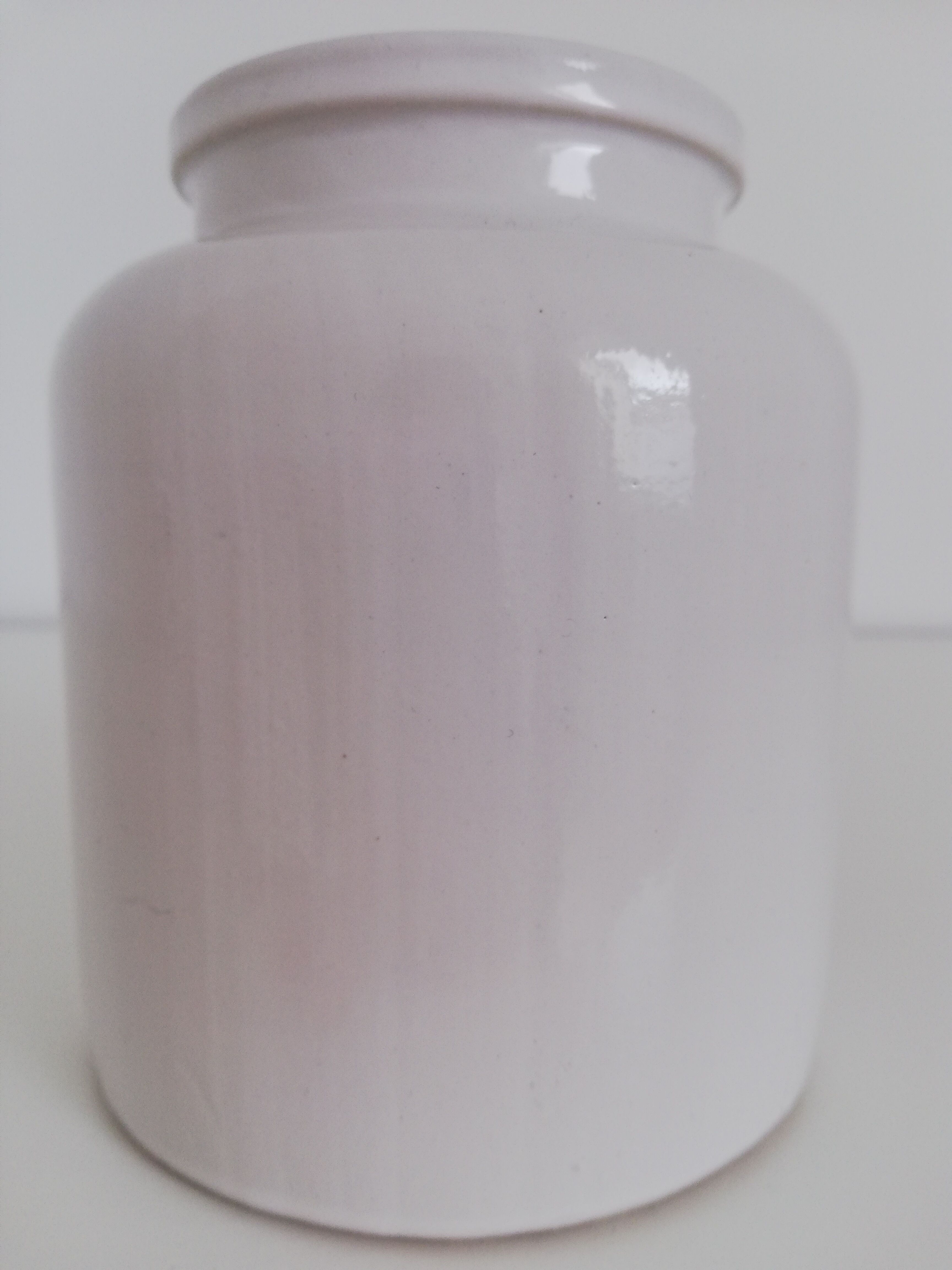 Vintage stoneware pot, vintage mustard pot