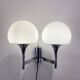 Double wall light by "Gaetano Sciolari" – Italy, 1970s