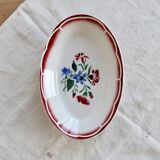 Old Ravier faience Sarreguemines Digoin - José model - Floral decoration