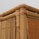 Mid-century bamboo and rattan wardrobe, Italy ca. 1960