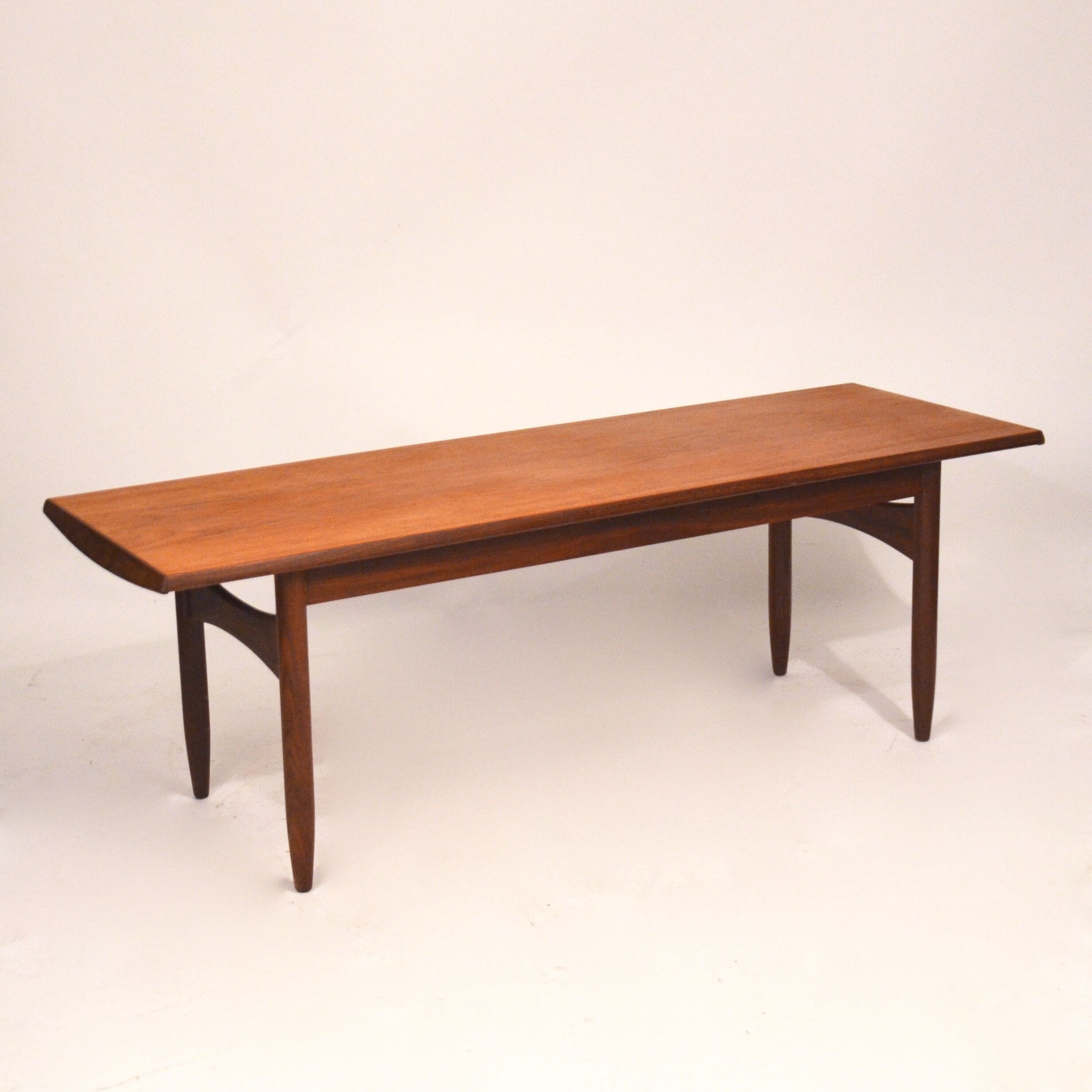 Scandinavian teak coffee table