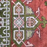 Tapis ancien turc décoratif fait main 190x210 cm
