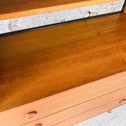 Vintage teak wall unit, circa 1960's
