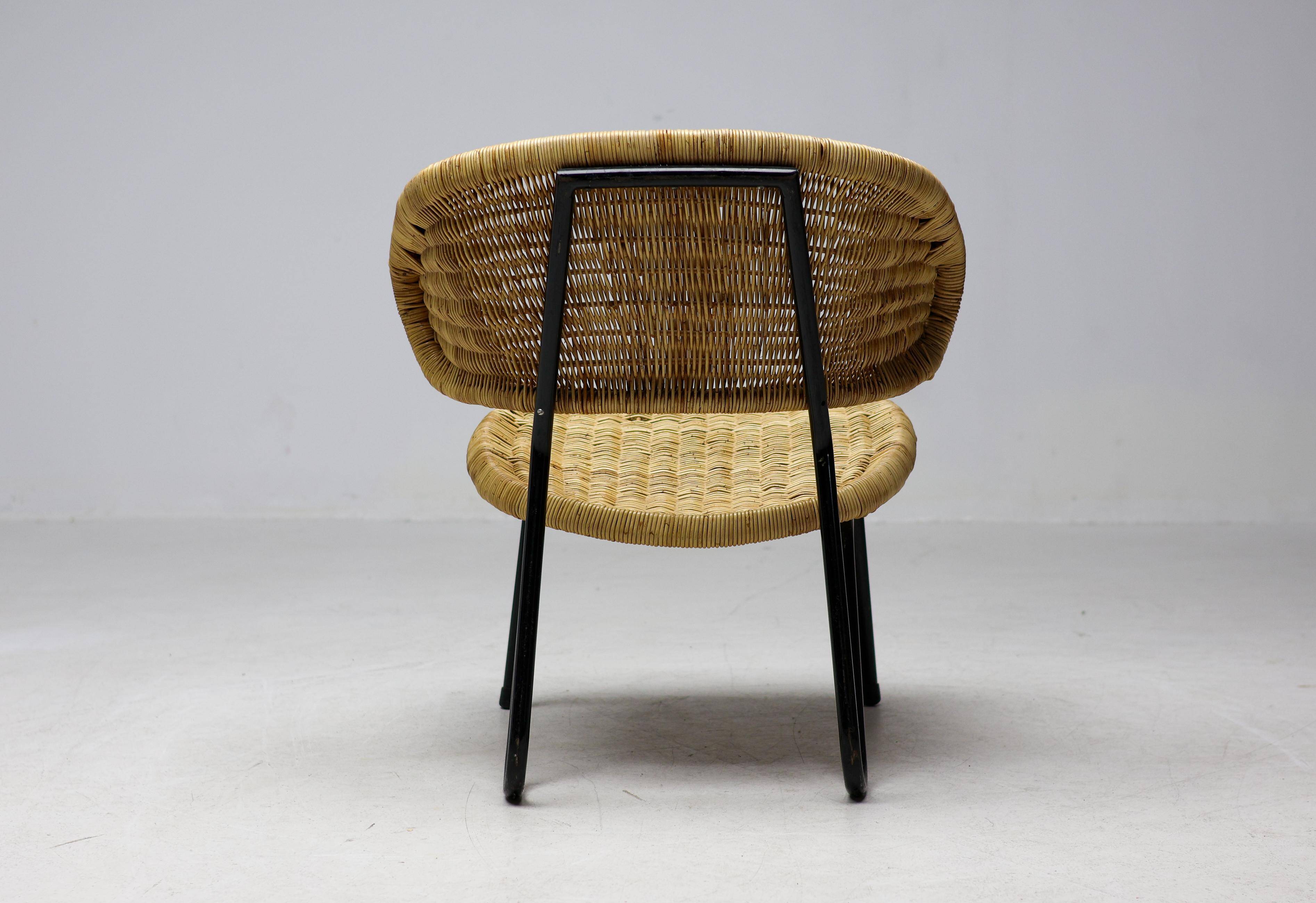 Chaise longue Dirk Van Sliedregt Model No. 568 for Gebr. Jonkers Netherlands, 1954