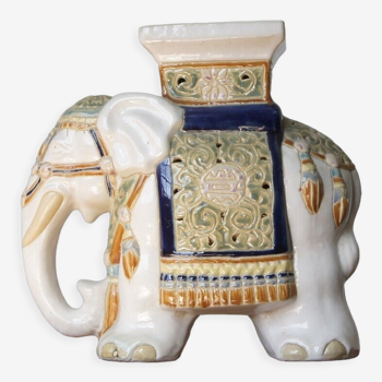 Ceramic elephant flowerbed, 1960s