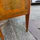 Louis XVI style commode in marquetry, 20th century – Marble top