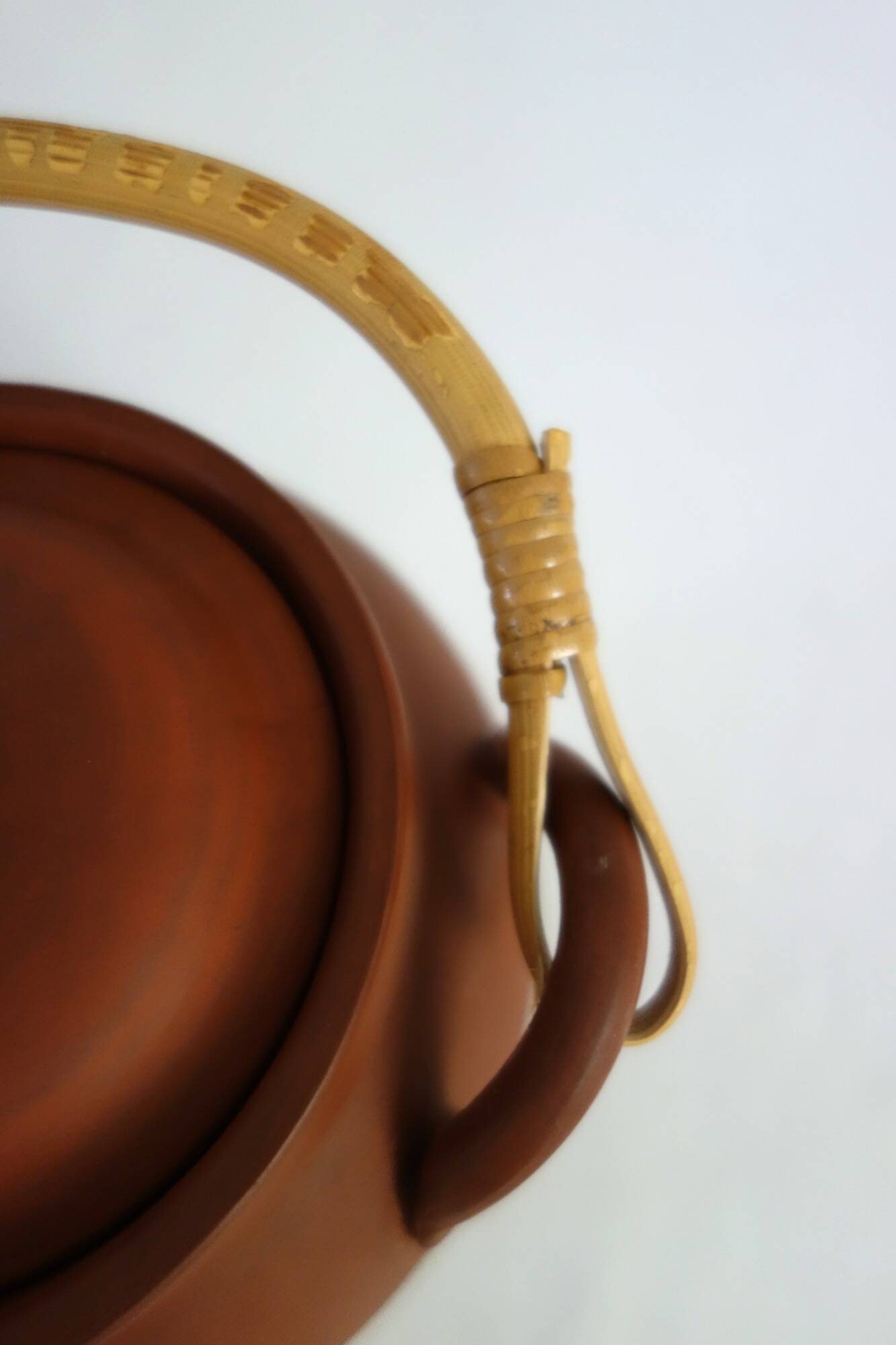 Vintage China terracotta tea service