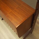 Teak system bookcase, Norwegian design, 1960s, production: Blindheim Mobelf