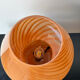 Blown glass lamp, Murano style, 1980s