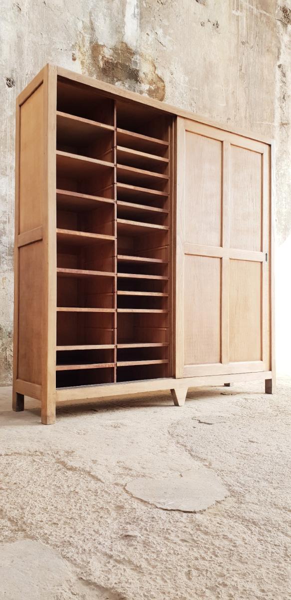 Furniture with vintage sliding doors