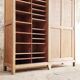 Furniture with vintage sliding doors