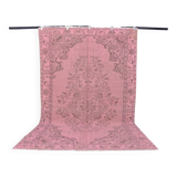 Pink Oushak Turkish Carpet sku 1129