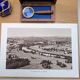Domme, Dordogne, printed photo plate from 1942.