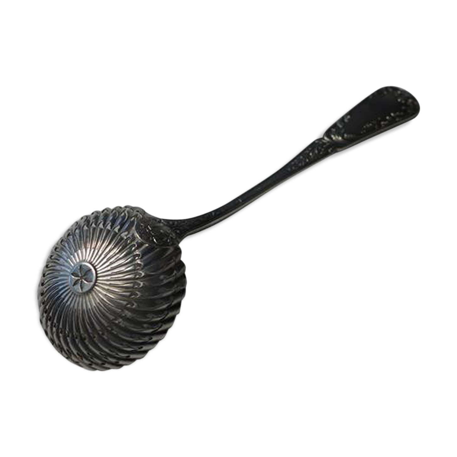 Silver sprinkler spoon