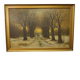 Painting "Winter Landscape".