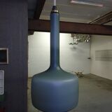 Glass pendant ceiling light from the 60s