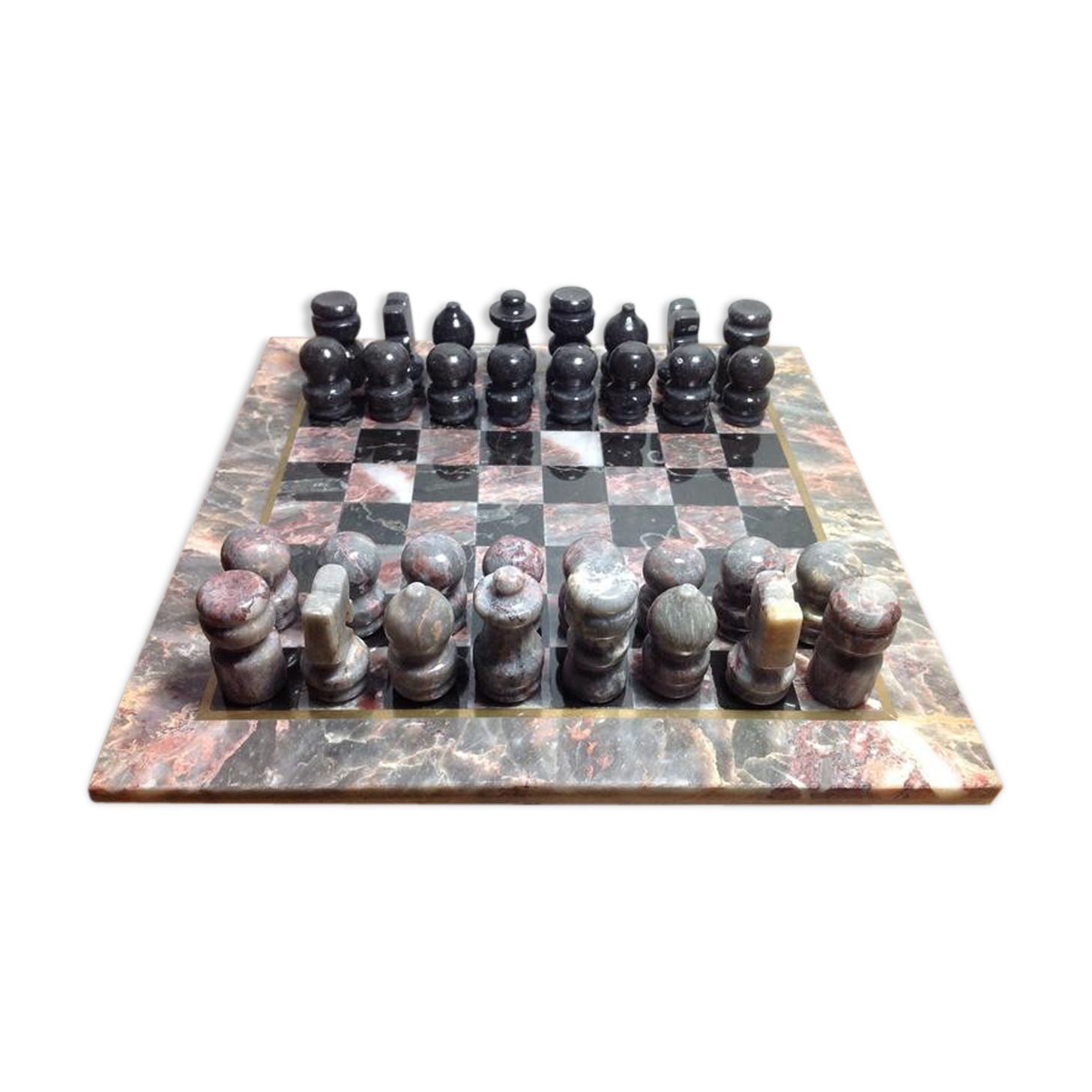 Marble chess game