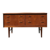 Small English teak sideboard from the 1960s.