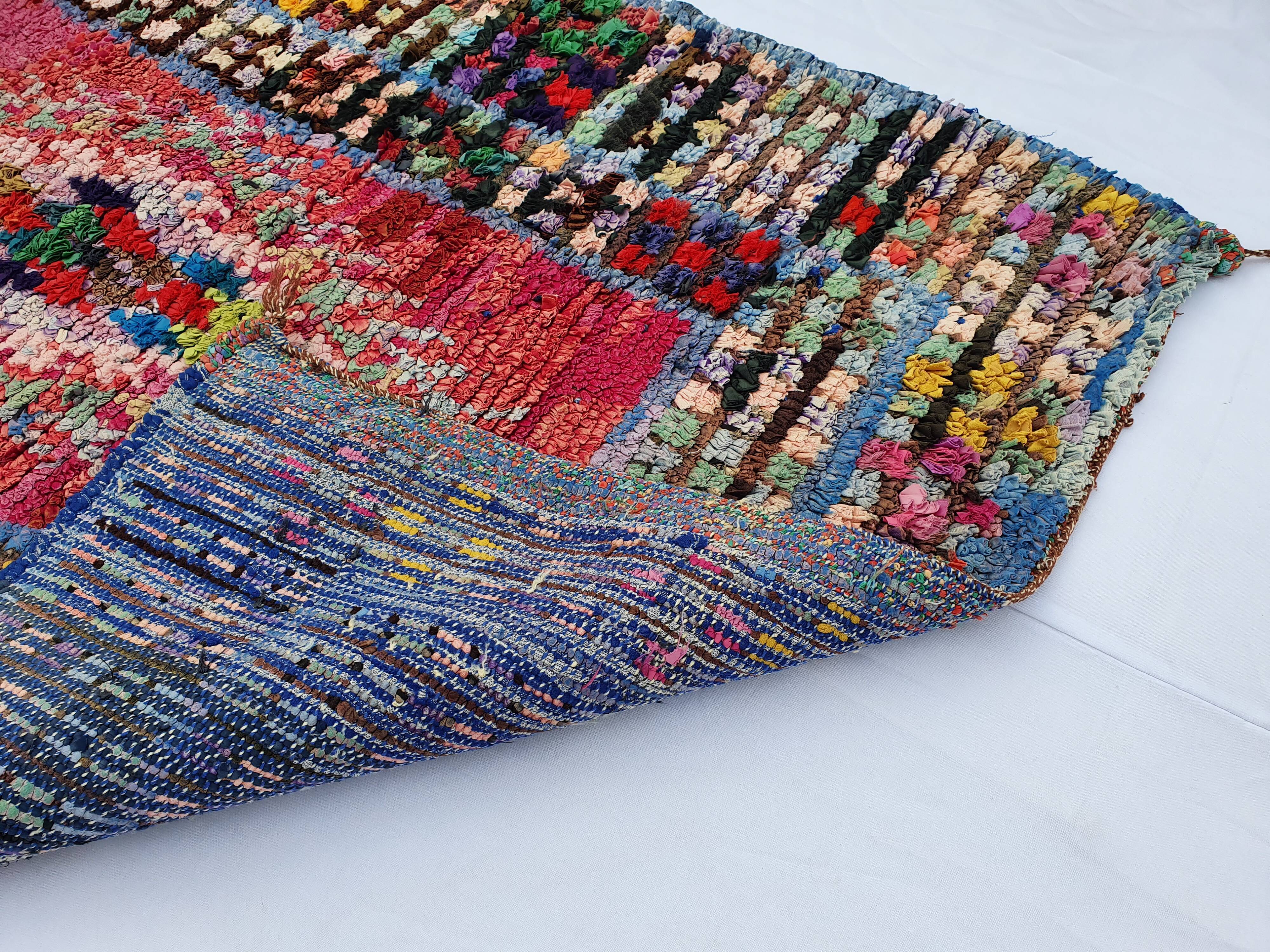 Moroccan Berber corridor carpet 245 x 85 cm