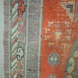 Antique Khotan rug Uyghur East Turkestan 1910
