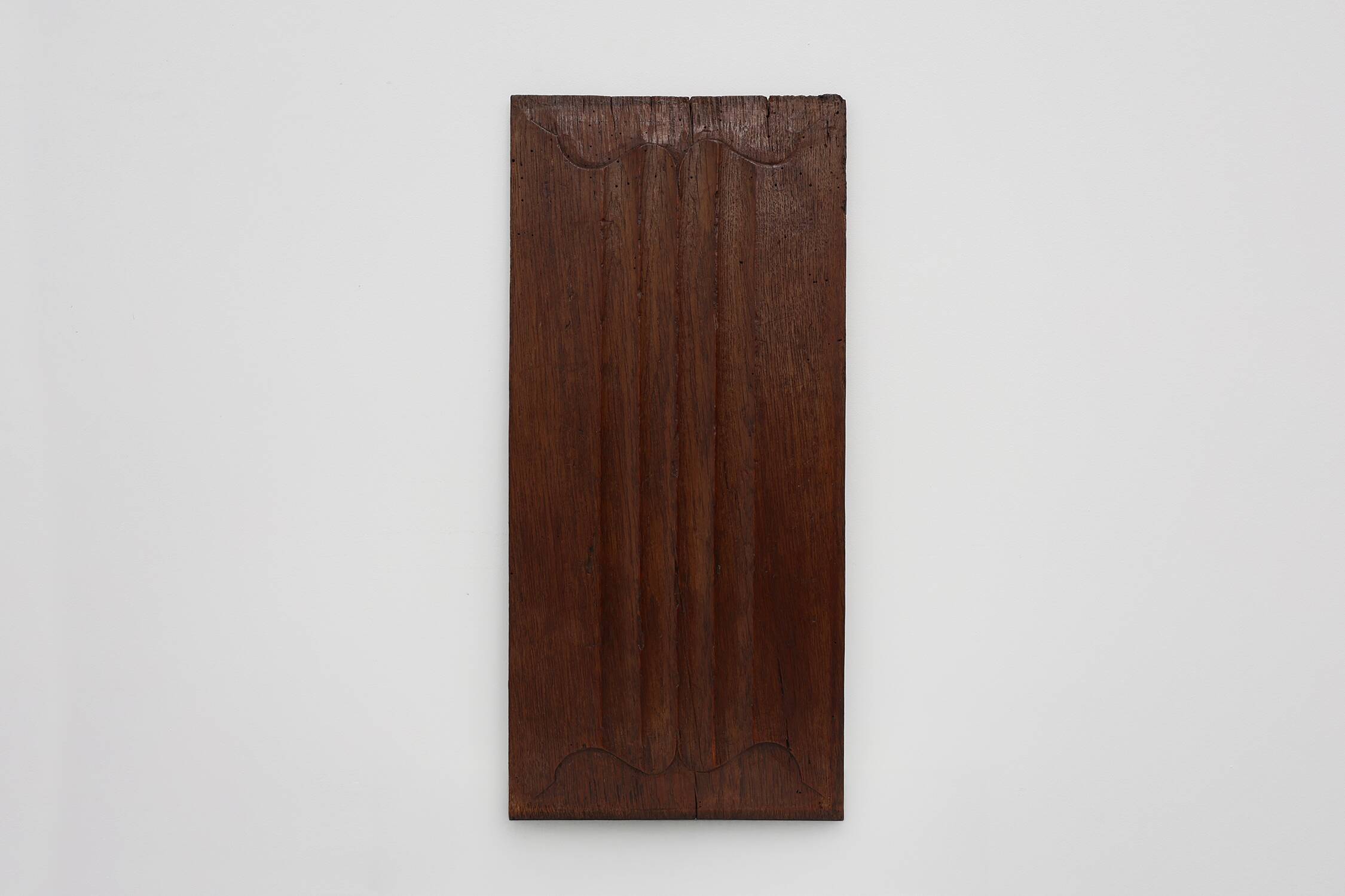 16th Century oak carved Gothic Panel, Belgium