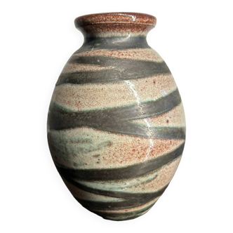 Vallauris Accolay ceramic vase from the 60s