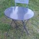 Garden table and chair