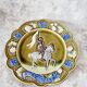 1900 ceramic dish Sarreguemines