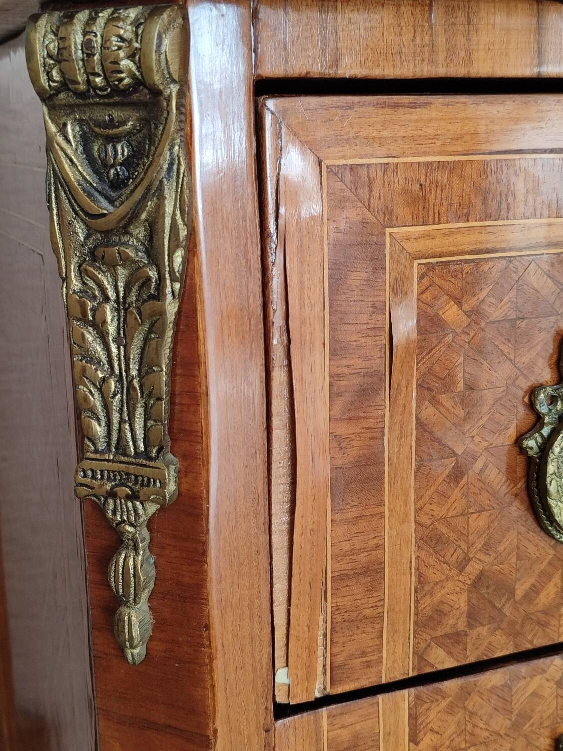 Louis XVI style chest of drawers