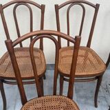 6 thonet chairs model 56 thonet