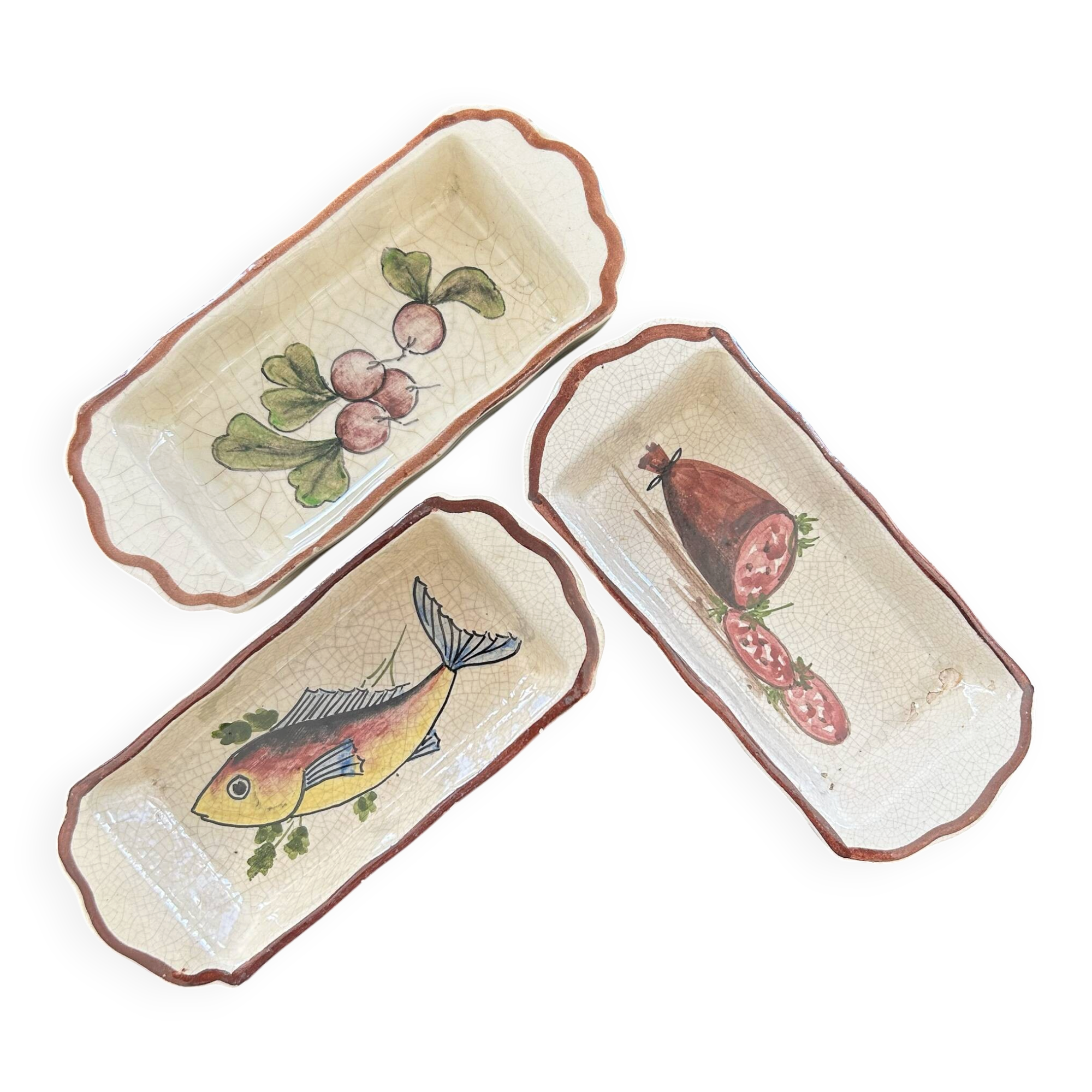 Set of 3 ramekins made in Italy