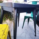 Table Tolix restaurée 1950