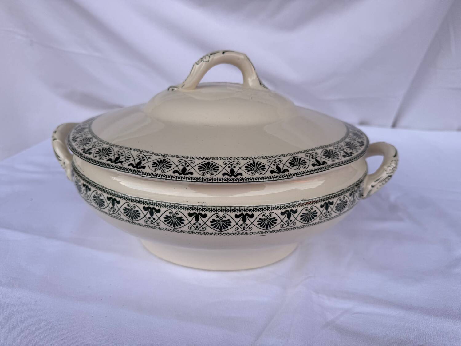 E. Bourgeois Porcelain Tureen
