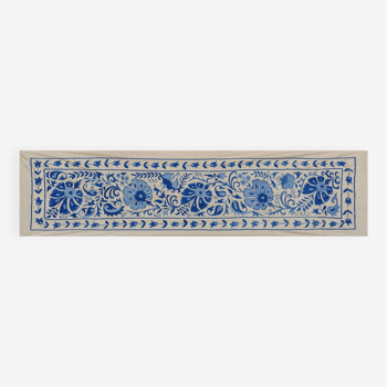 Tapis noué à la main, tapis turc vintage 52x188 cm