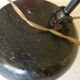 Black vintage lamp metal