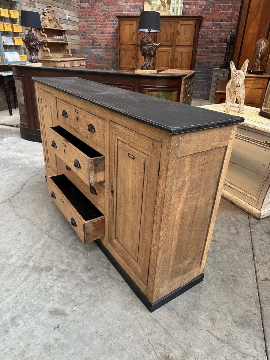 Workshop furniture from the early 20th century.